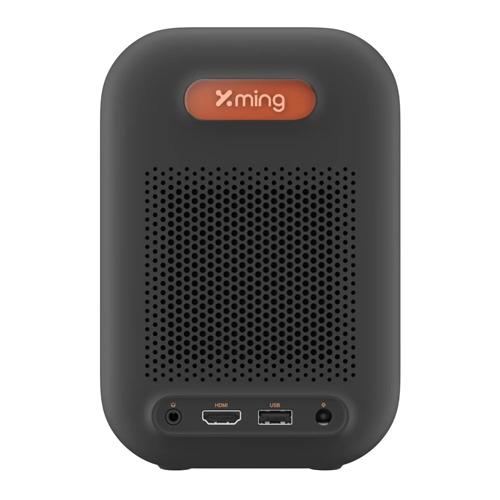 带扬声器网罩和 HDMI、USB 的背面