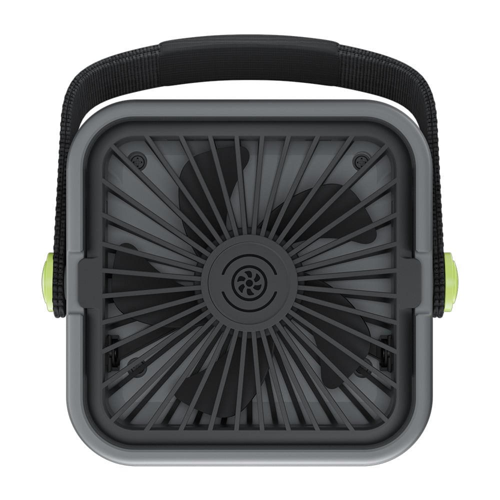 Fan seen from above