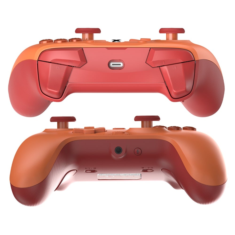The back buttons and USB-C and 3.5 mm ports