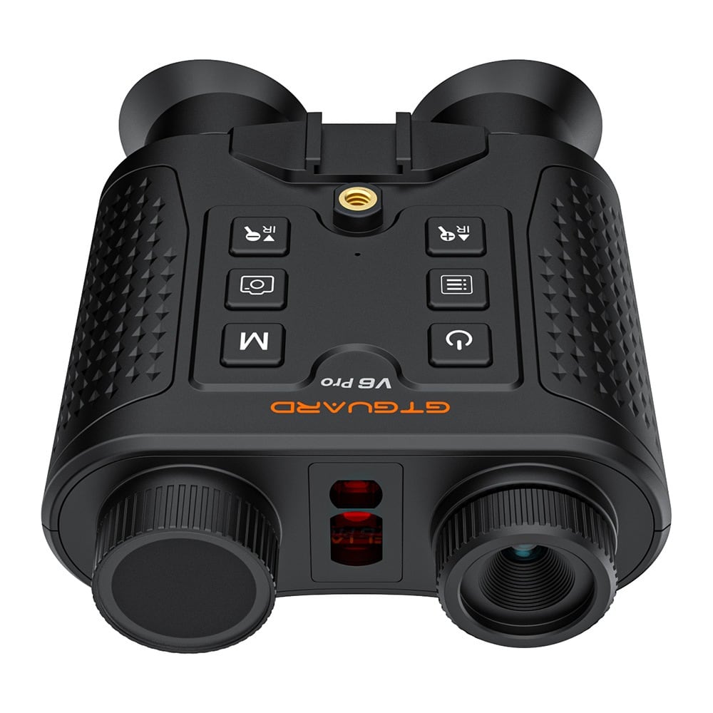 The button layout seen from the front
