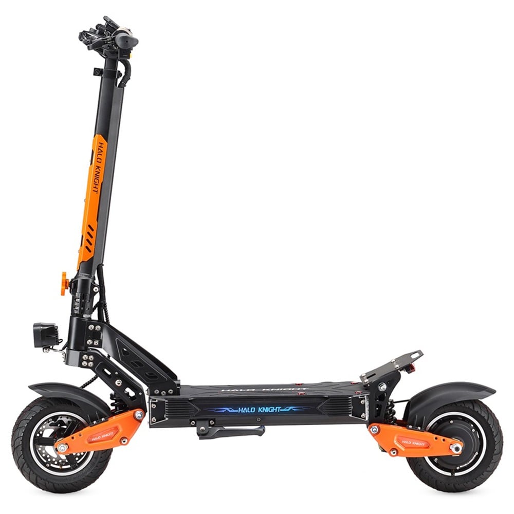 El patinete completo de lado