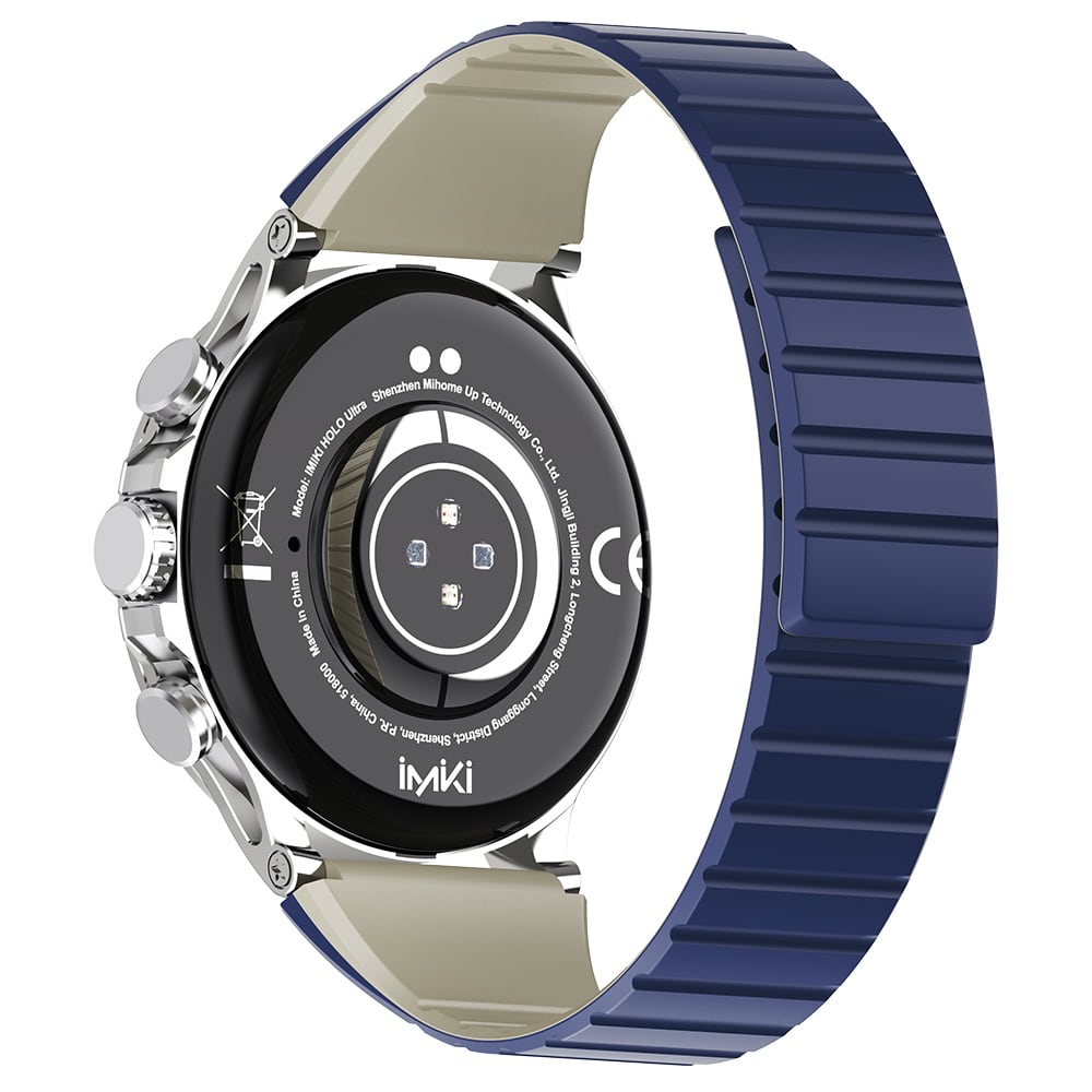 The back with heart-rate sensors