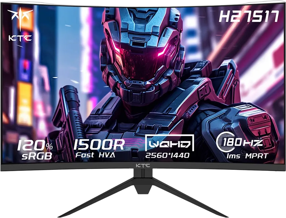H27S17 27" QHD Curved Gaming Monitor
