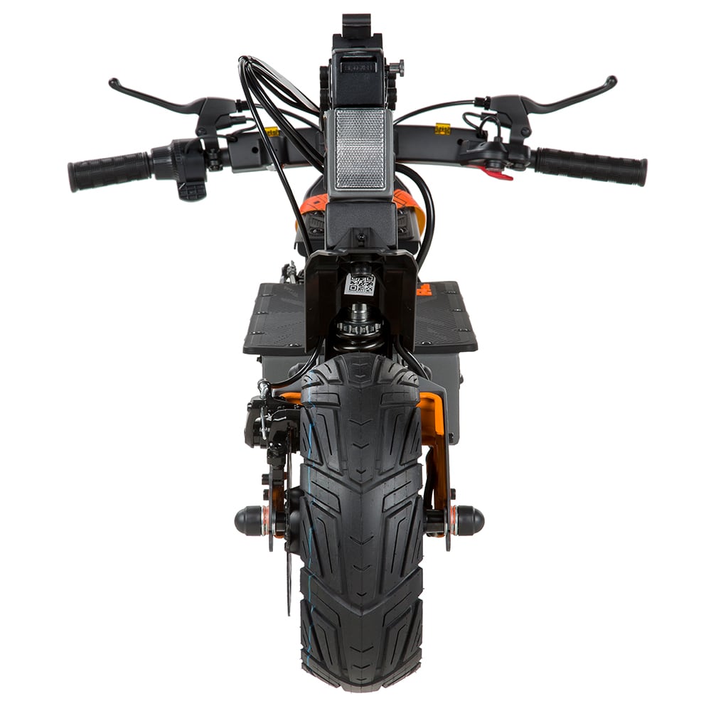 Rear wheel and taillight