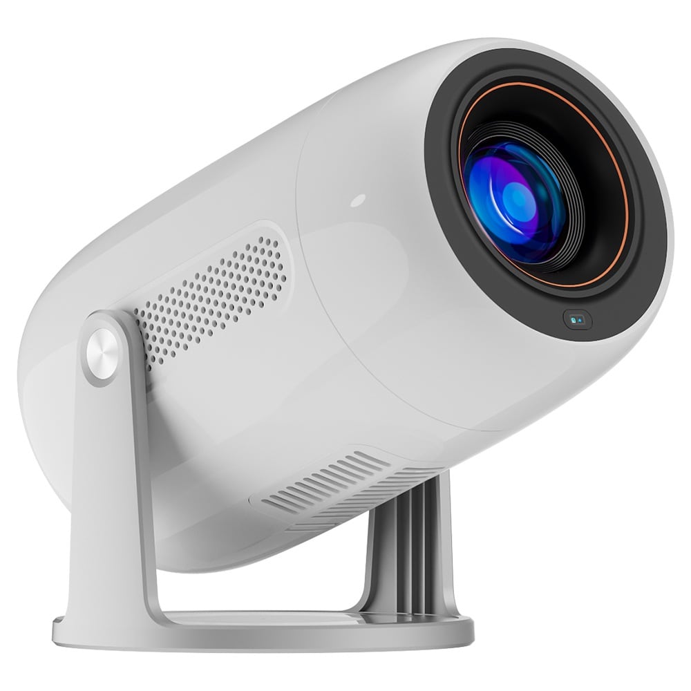 The white cylindrical body from the side