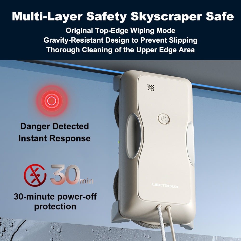 Danger detection and 30-minute power-cut protection