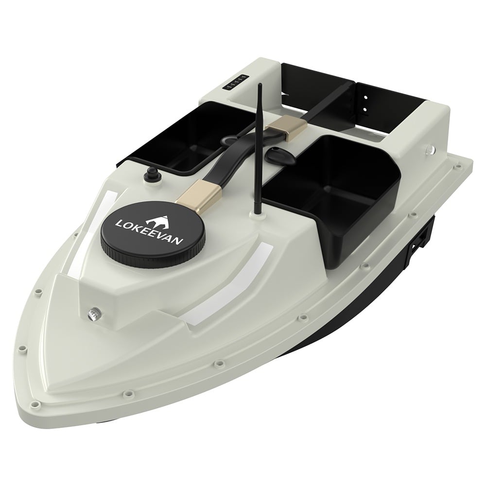 The white D19 bait boat