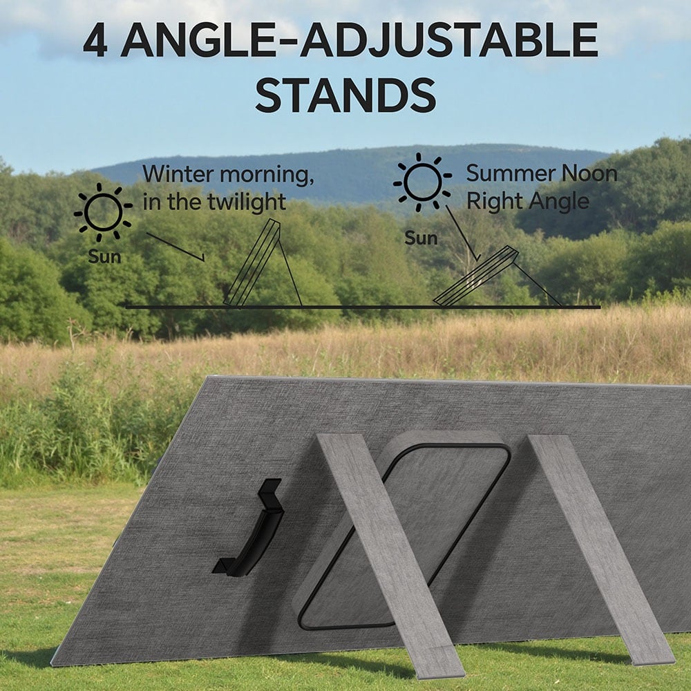 Las cuatro patas de ángulo ajustable