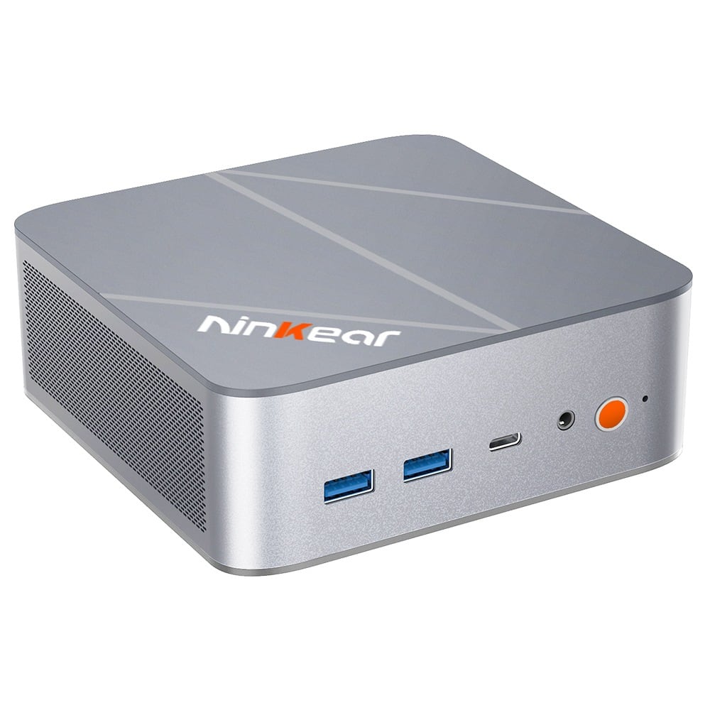 Front USB ports and power button