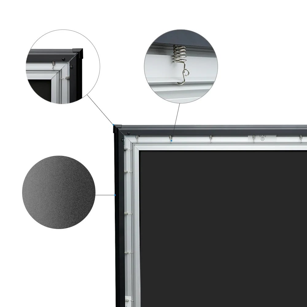 The spring tension system and frame