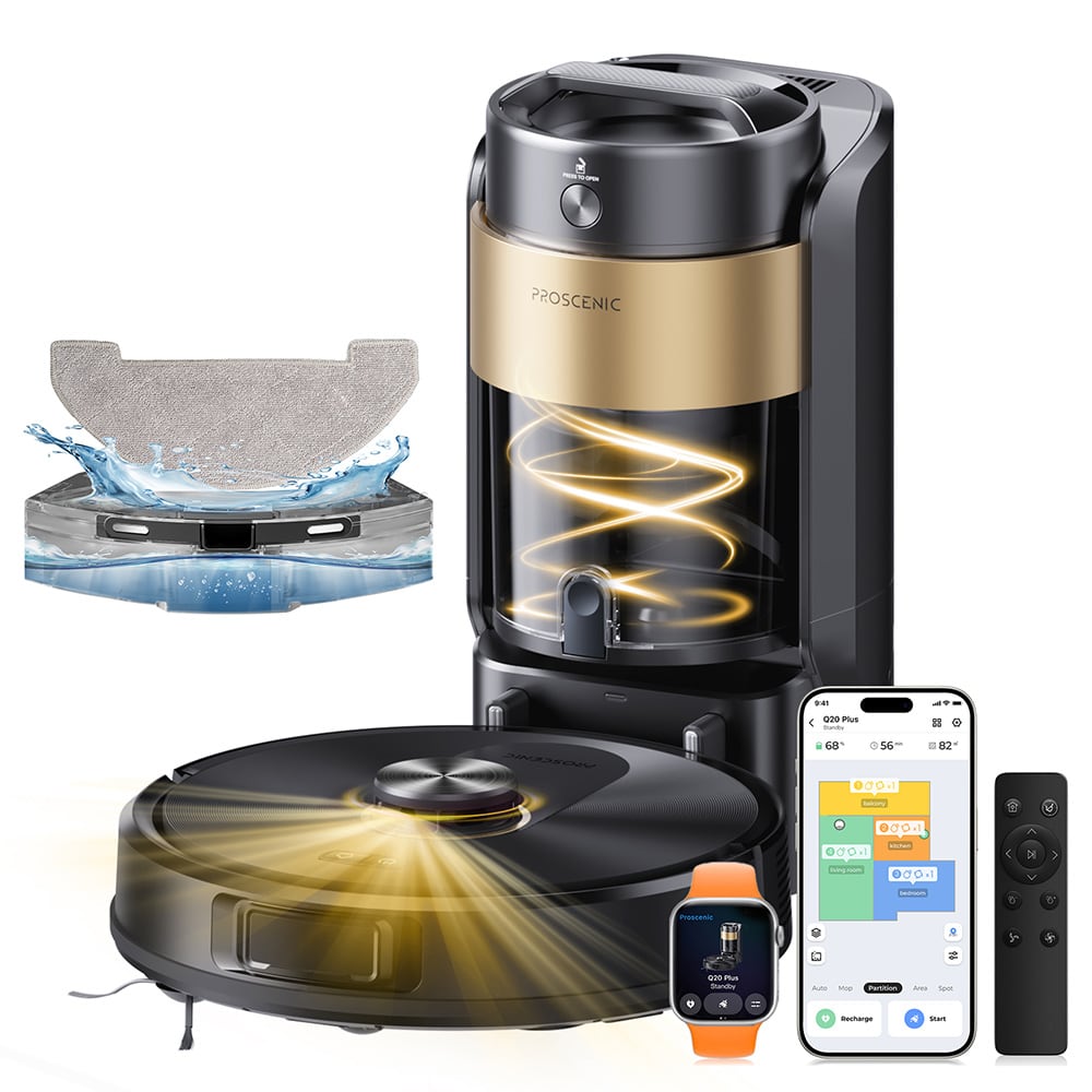 Robot, station, mop and app