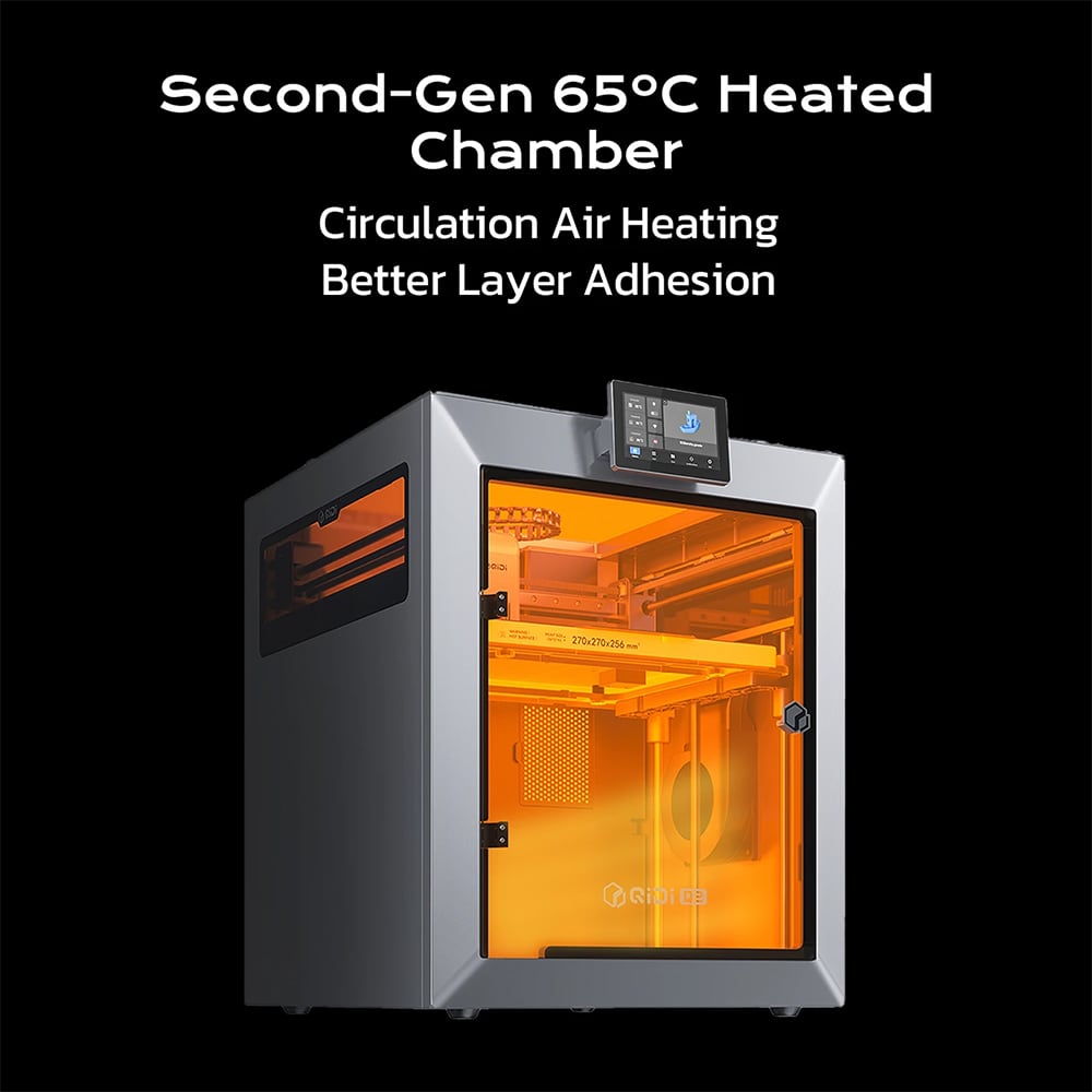 The second-gen heated chamber glowing orange
