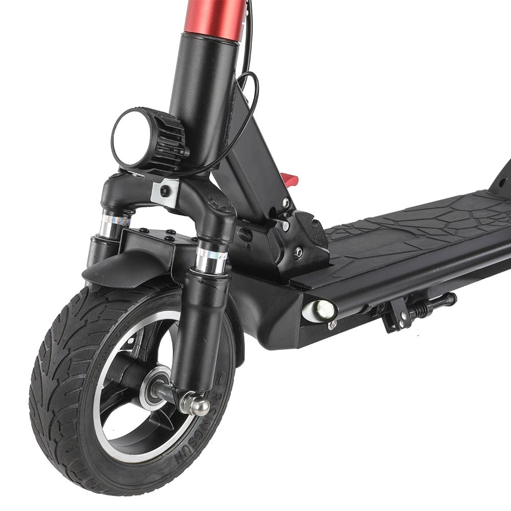 The front pneumatic tire and suspension