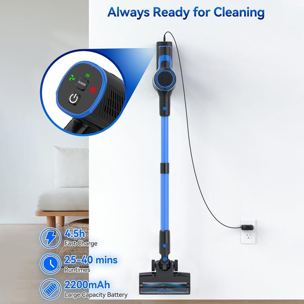Charging on the wall mount