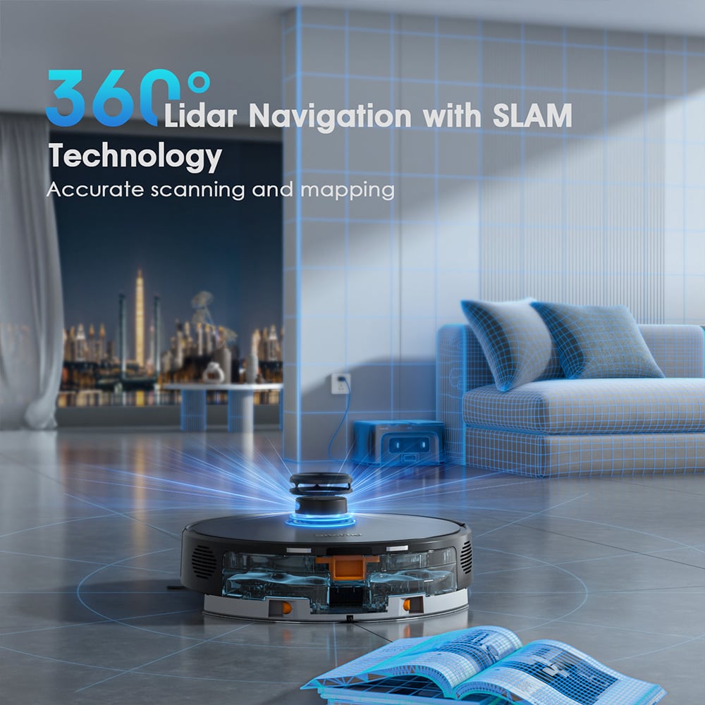 360° LiDAR navigation