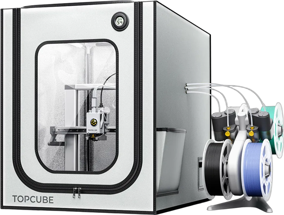 Cerramiento de impresora 3D para Bambu Lab A1