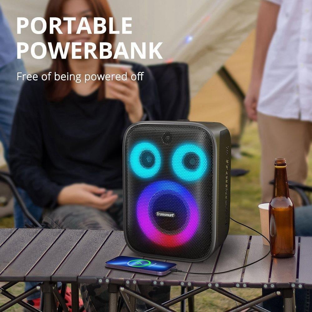 Charging a phone outdoors