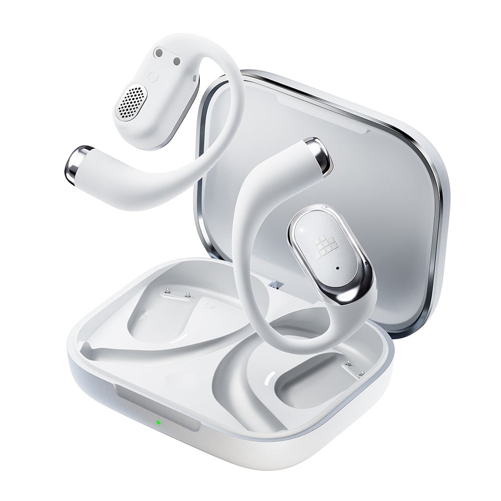 Open case with the earbuds