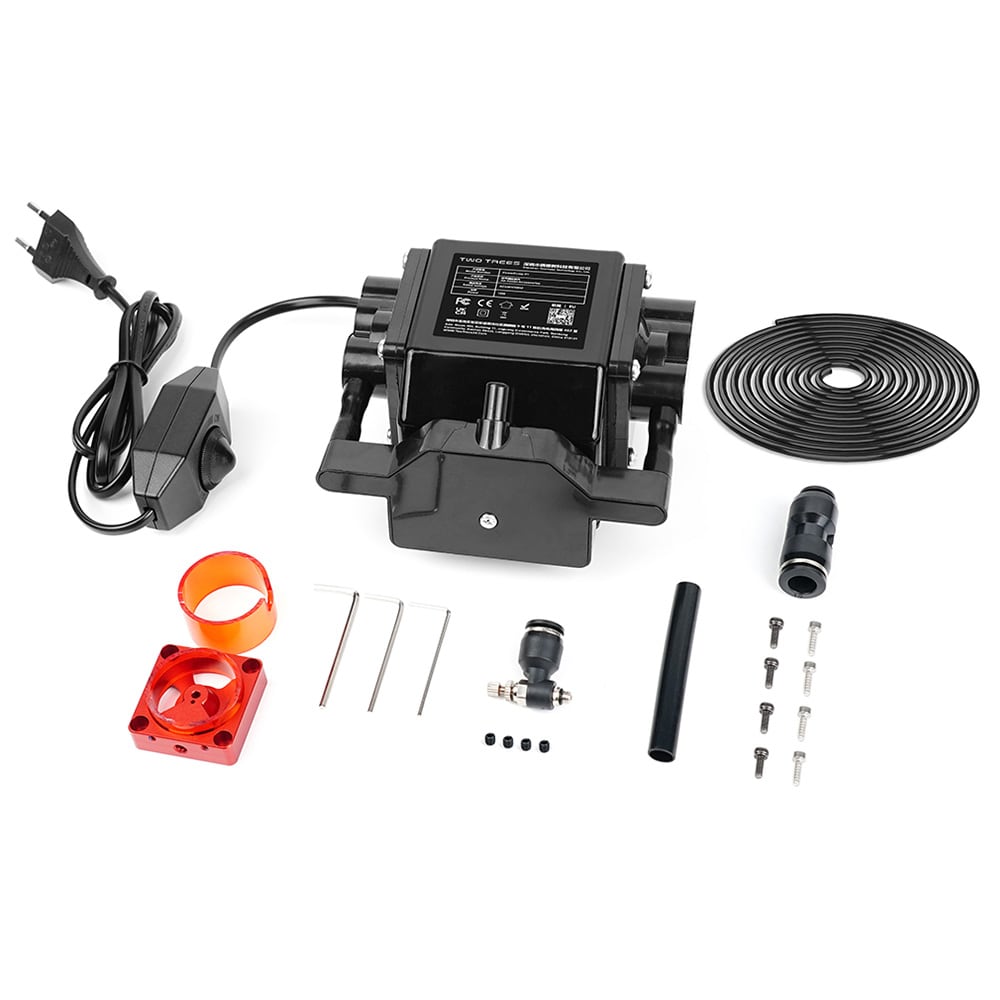 Pump, nozzle and tubing
