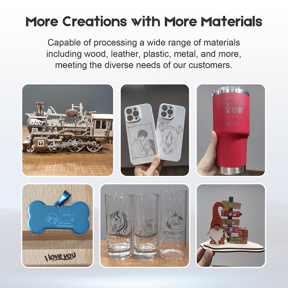 Trabajos en distintos materiales