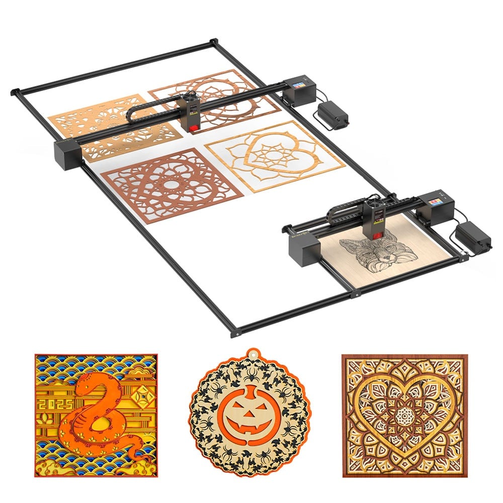 Standard and extended frames together
