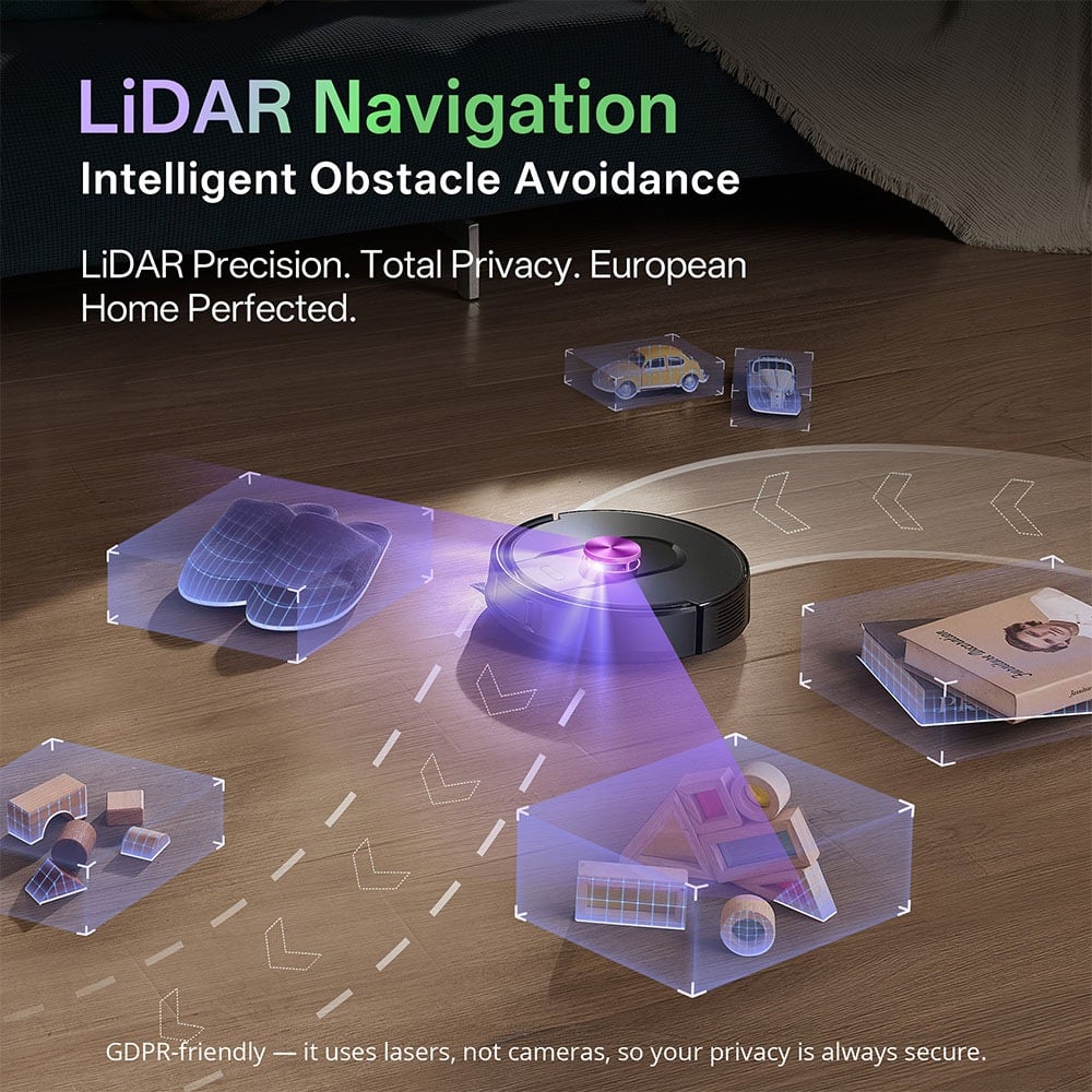 Avoiding obstacles with LiDAR