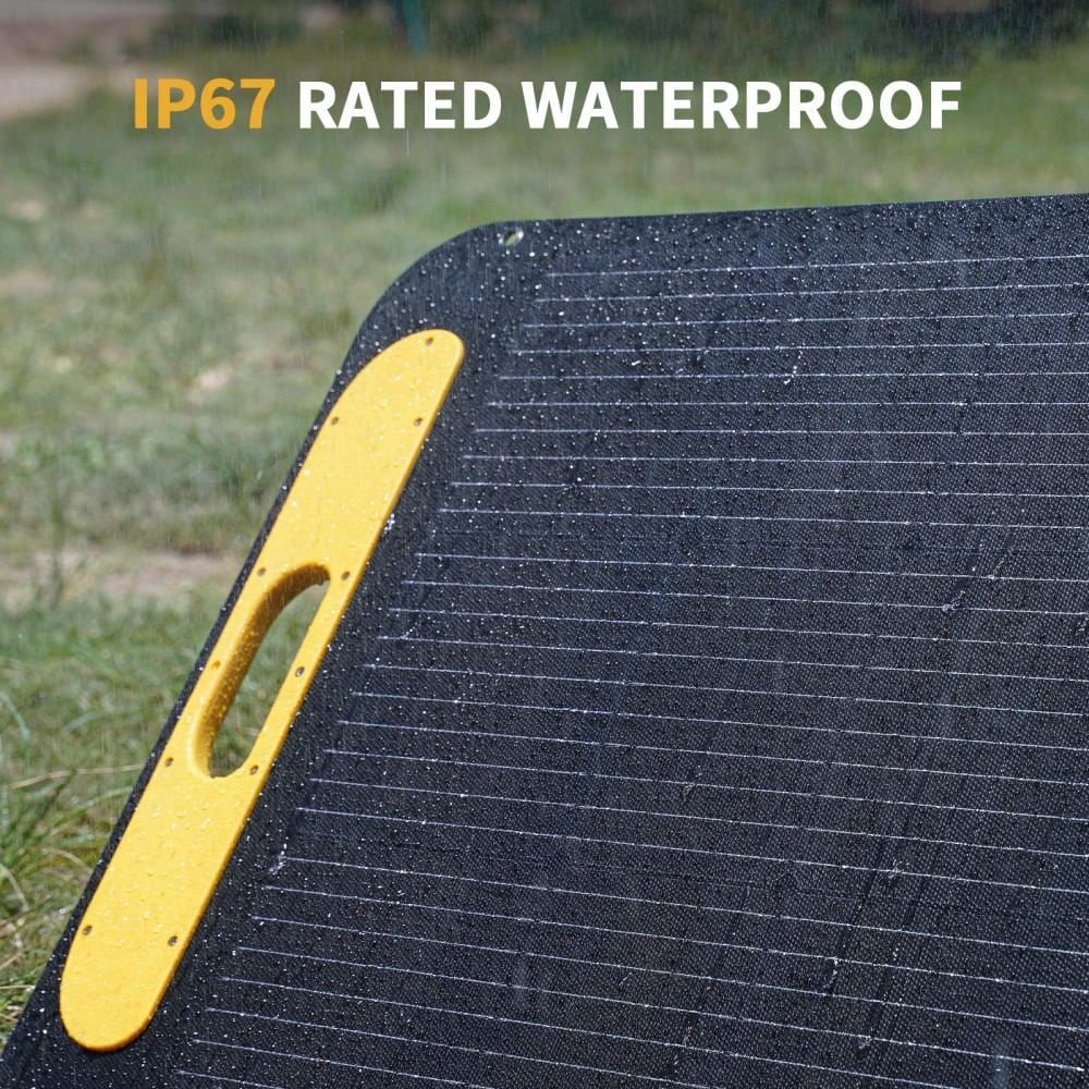 The IP67 surface and yellow handle