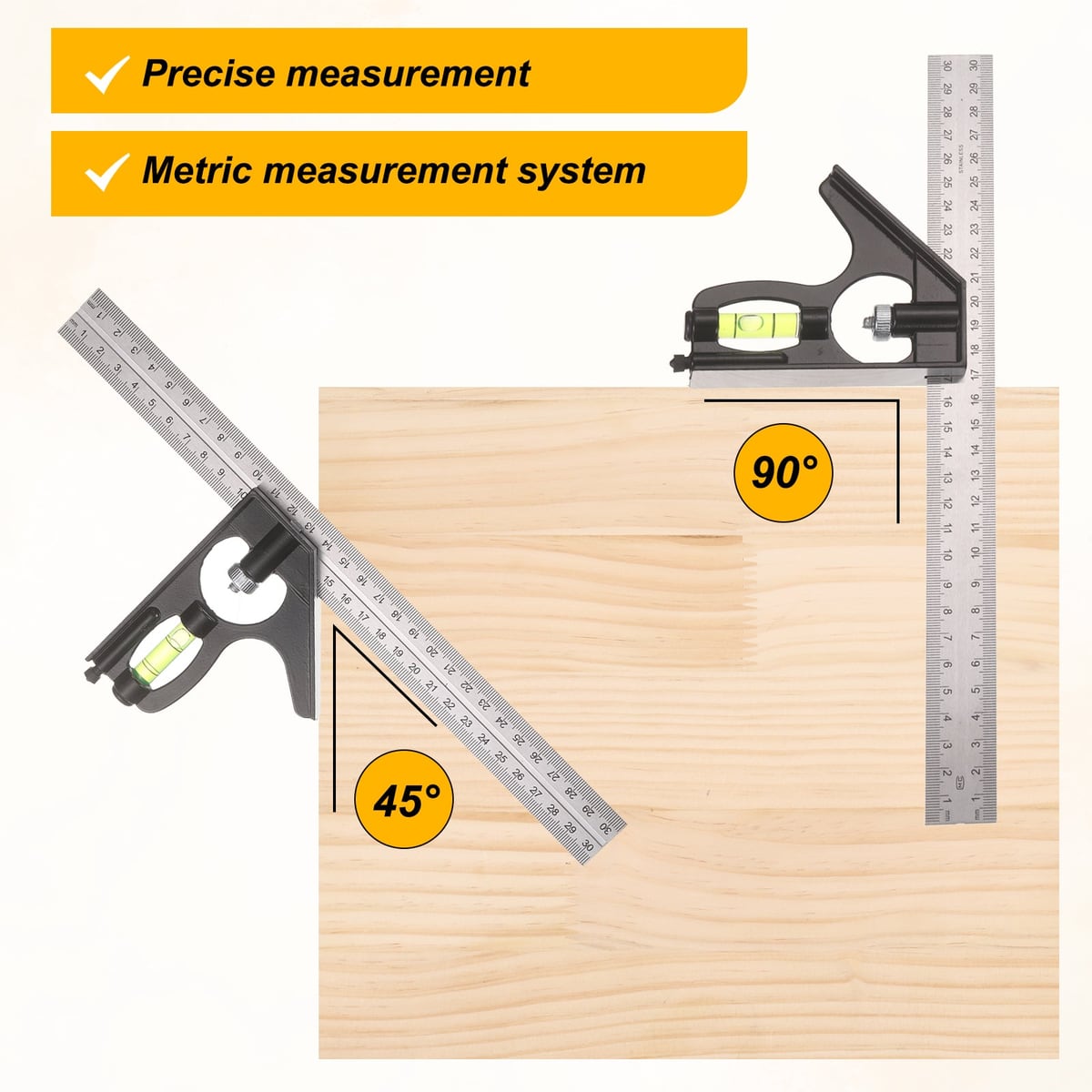 Marking 90° and 45°
