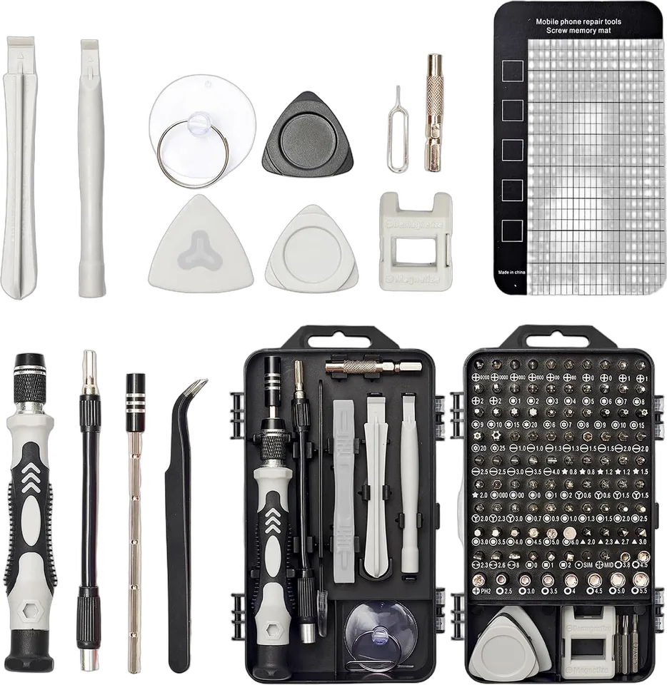 Kit de reparación de electrónica 122 en 1