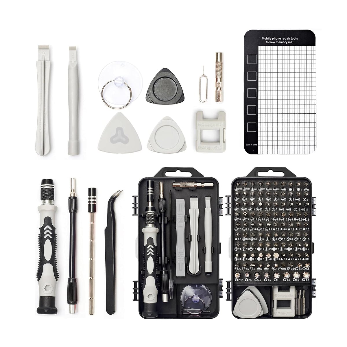 The bit case and all opening tools