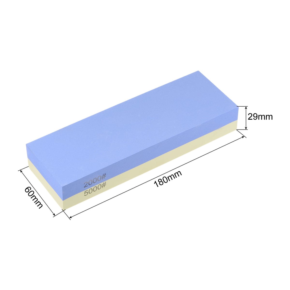 Stone size 180 × 60 × 29 mm