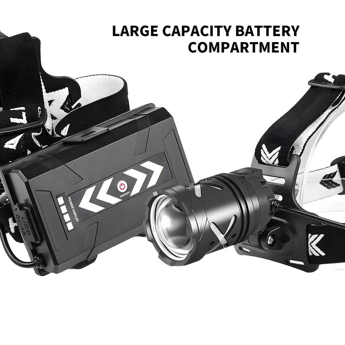 Large rear battery pack