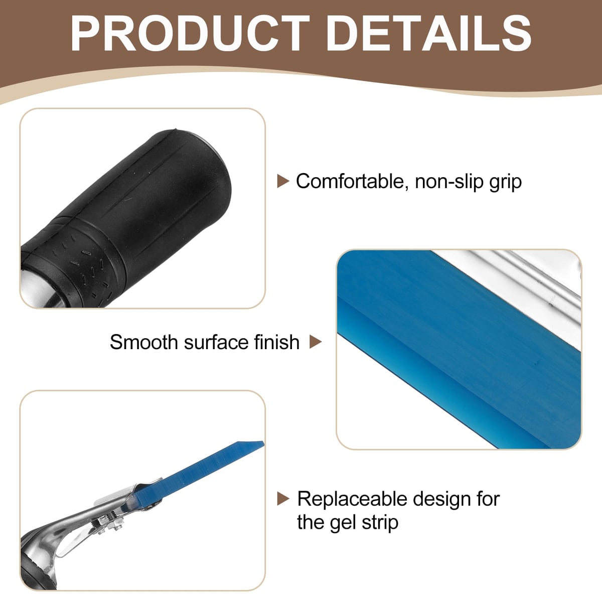 Grip and replaceable blade
