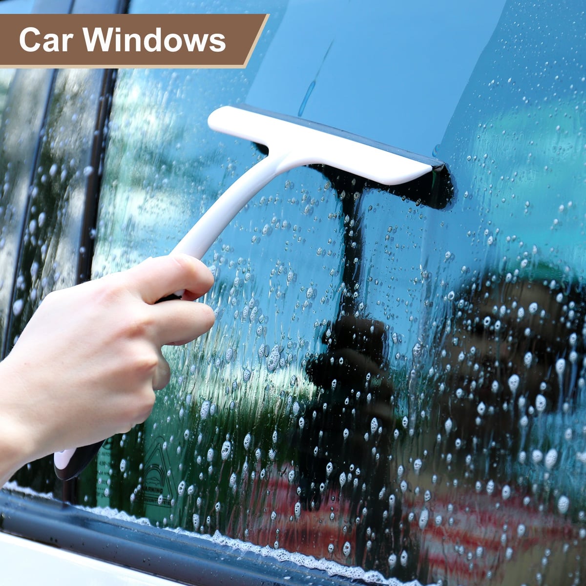 Clearing a car window