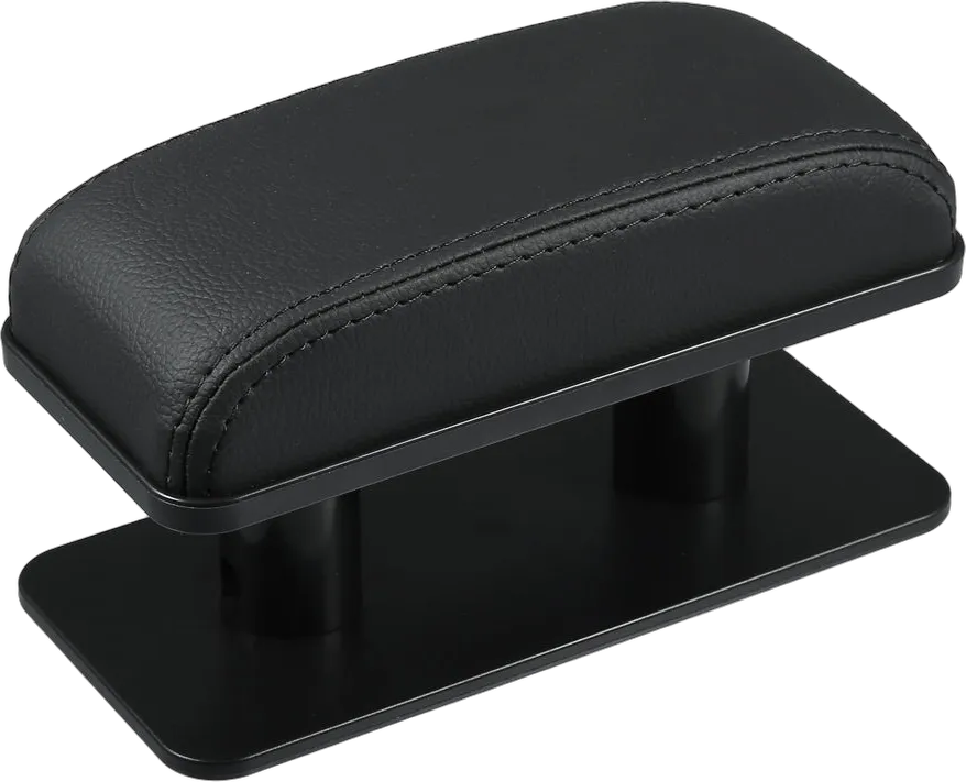 Height-adjustable driver door armrest