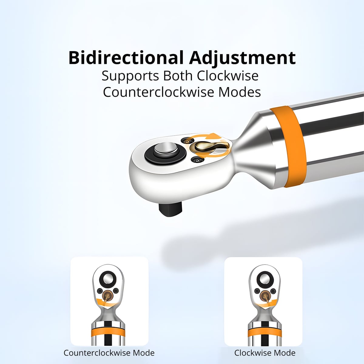 Bidirectional ratchet head