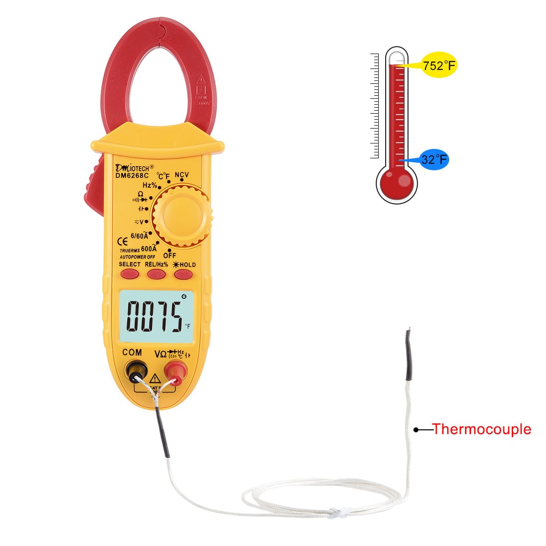 Midiendo temperatura con termopar
