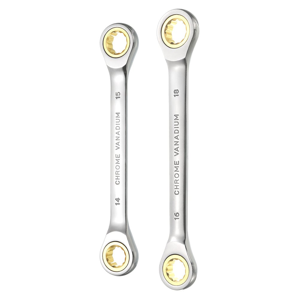 The two ratcheting wrenches