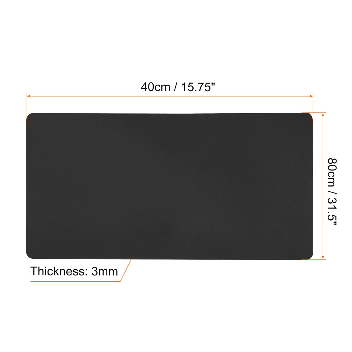 Size 80 × 40 cm, 3 mm thick