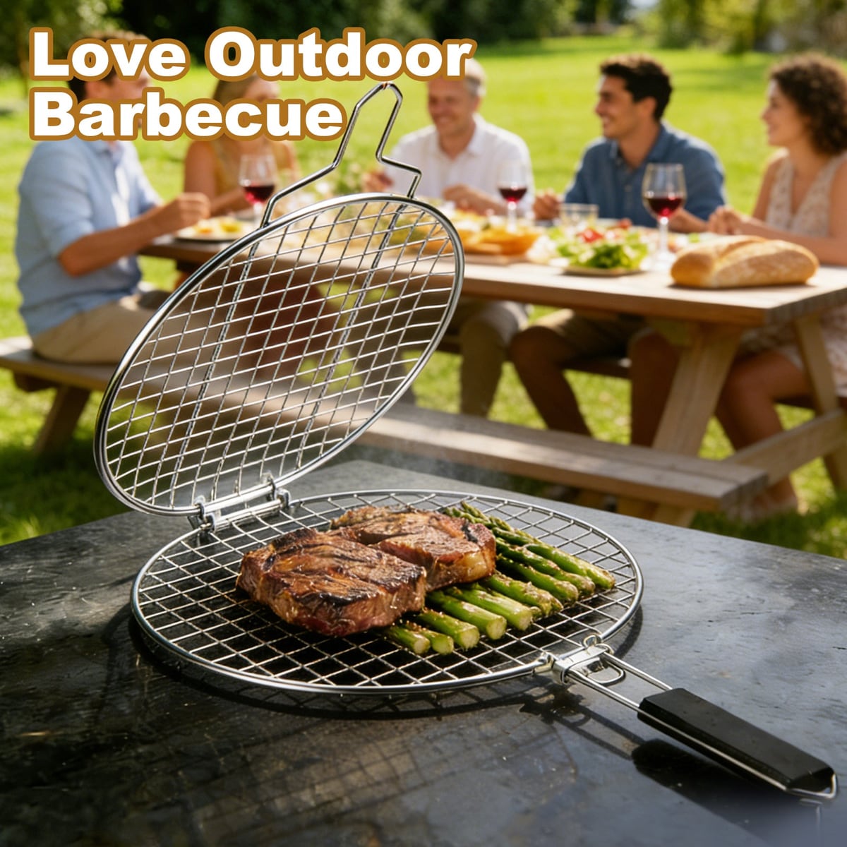Barbacoa al aire libre