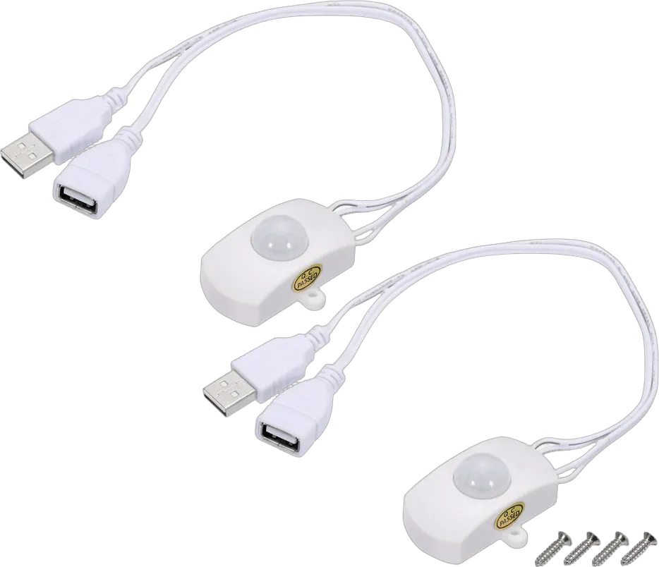 USB 인체 감지 센서 스위치 2개