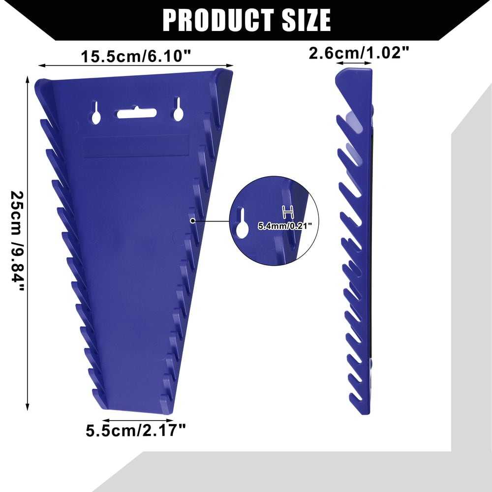25 cm long, 15.5 to 5.5 cm wide