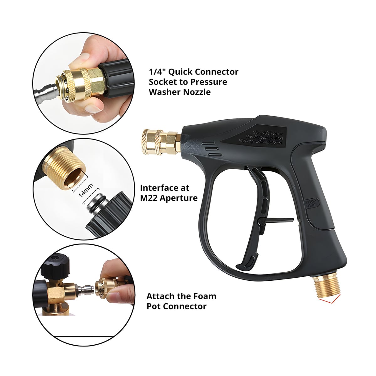 Conexiones de la pistola