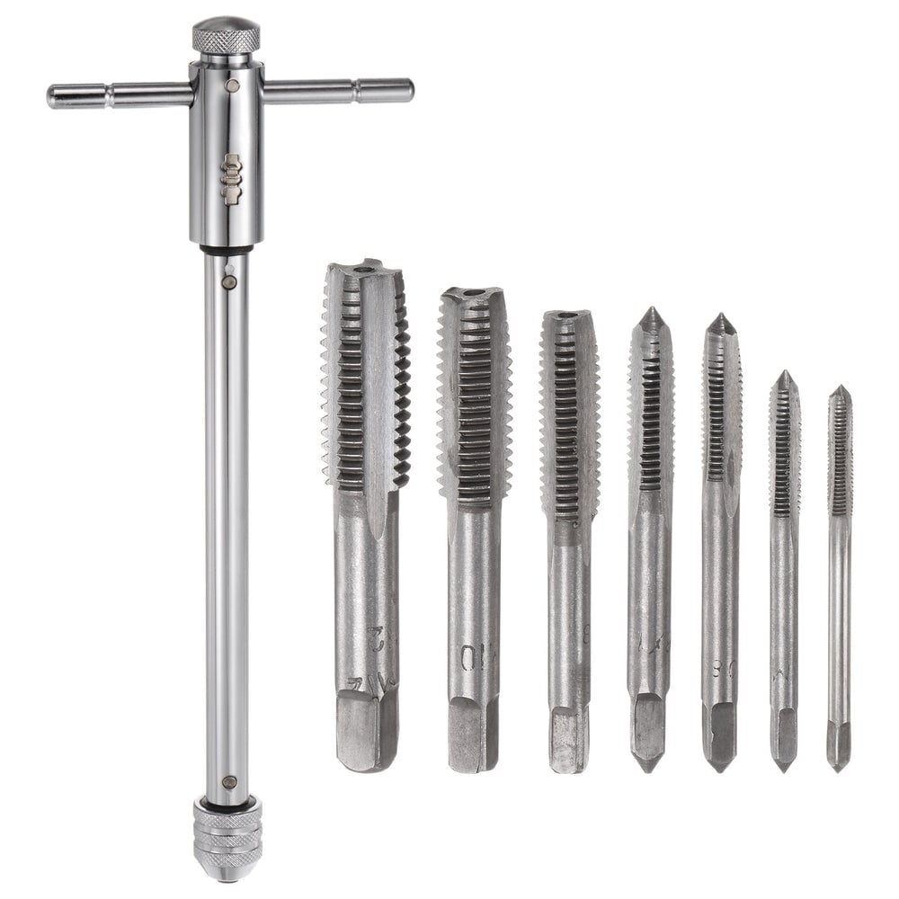 Tap wrench with seven taps