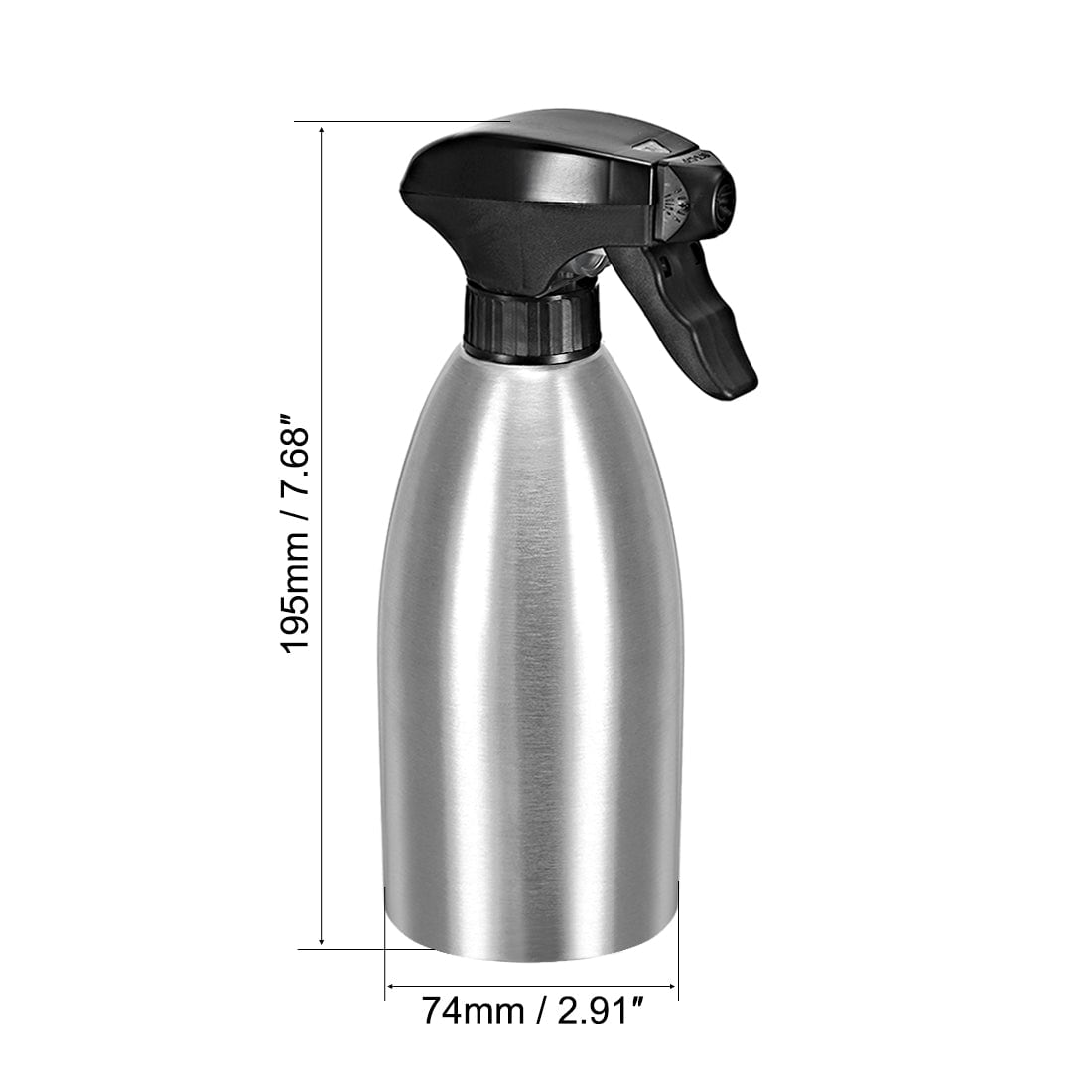 Height 195 mm, diameter 74 mm