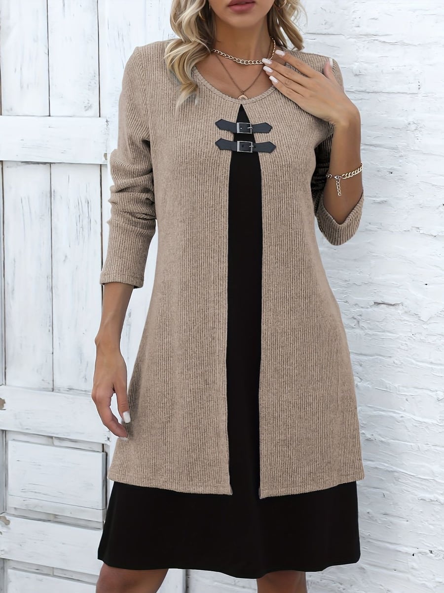Light brown dress