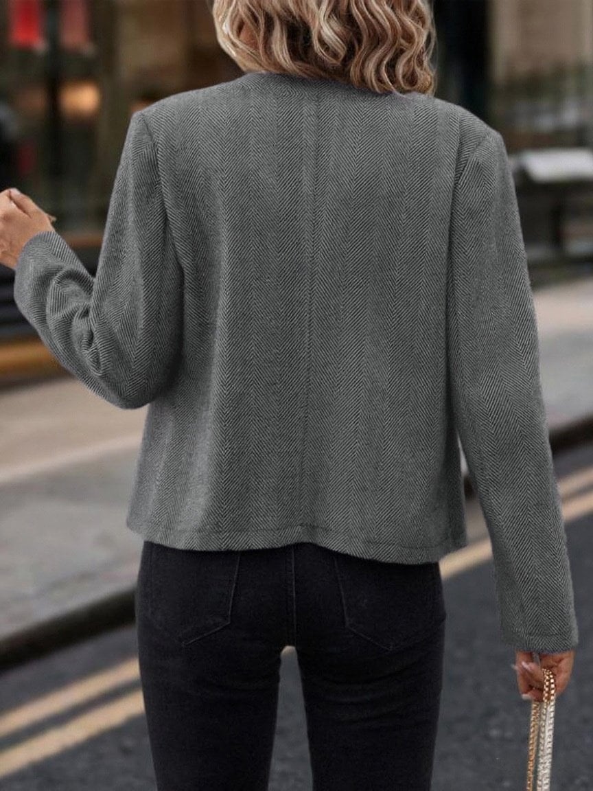 Back view in gray