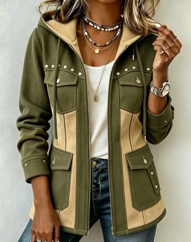 Olive and beige version