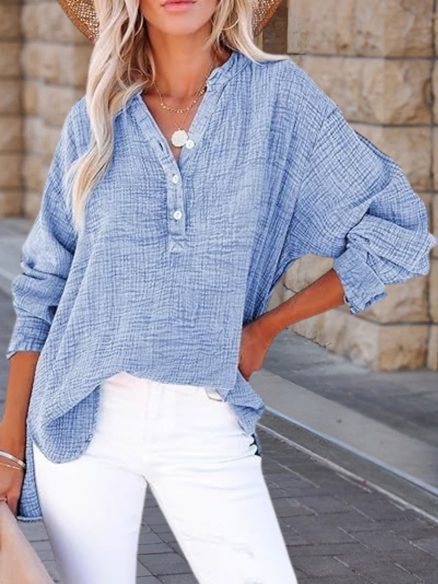 Camisa azul