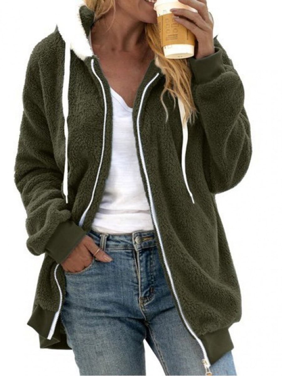 Chaqueta verde militar